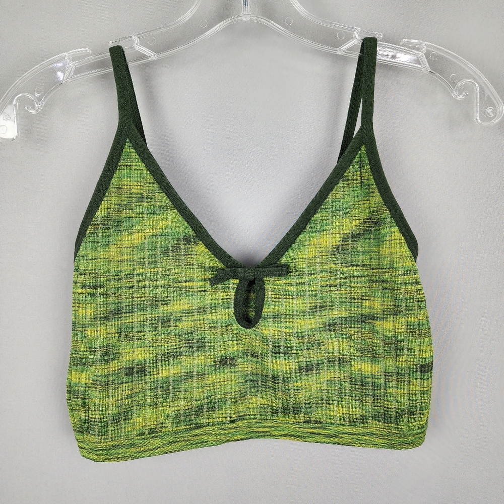 Colsie Green Bralette Sz Large